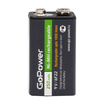 Аккумулятор для компьютерной техники GoPower Аккумулятор NI-MH 6F22